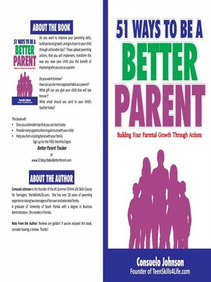 cover image of 51 Ways to Be a Better Parent